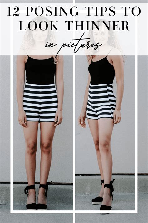 how to look thinner in photos