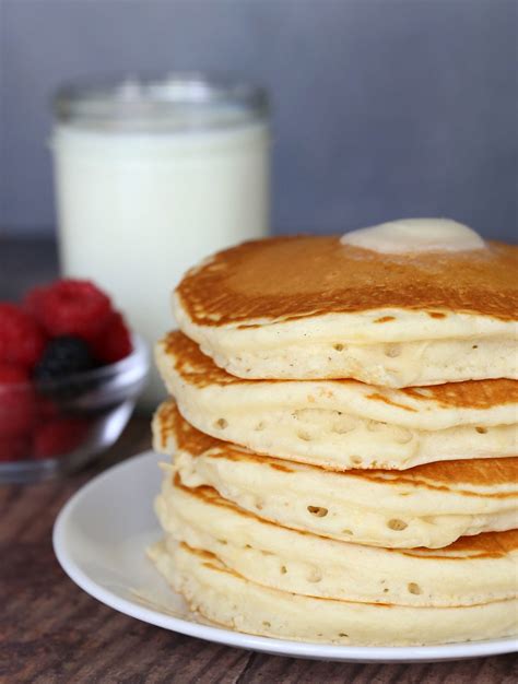 how to make pancakes fluffy from scratch