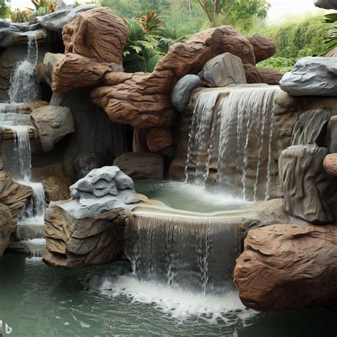 how to make a beautiful waterfall