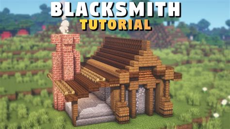 how to make a blacksmith in minecraft