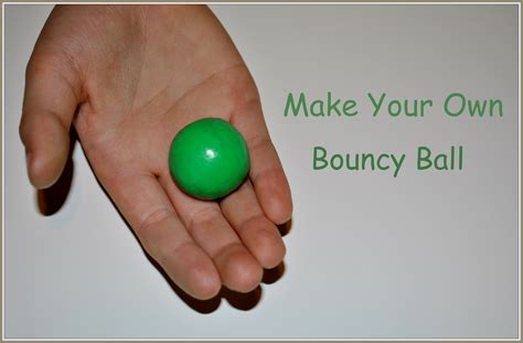 How To Make A Bouncy Ball Home Science Science Behind Polymer Bouncy Balls - Science Behind Polymer Bouncy Balls