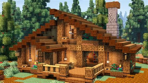 how to make a cabin in minecraft