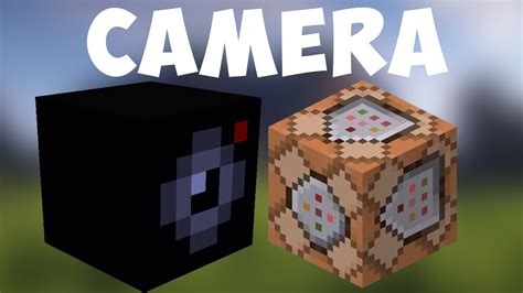 how to make a camera on minecraft