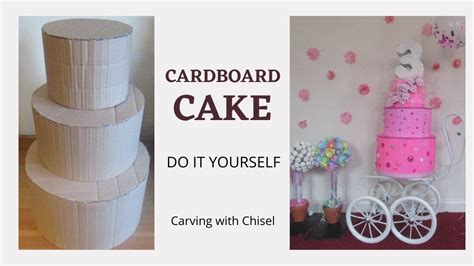 how to make a cardboard cake
