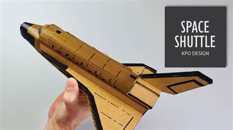 how to make a cardboard space shuttle
