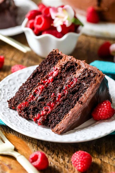 how to make a chocolate raspberry cake