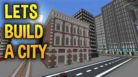 how to make a city in minecraft