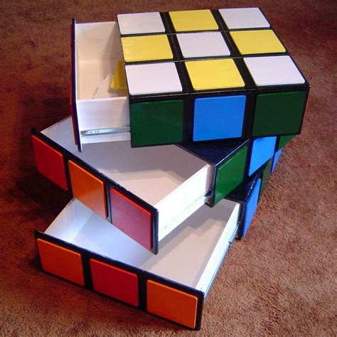 how to make a diy rubiks cube table