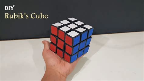 how to make a diy rubiks cubes