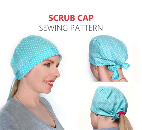 how to make a diy scrub cap using