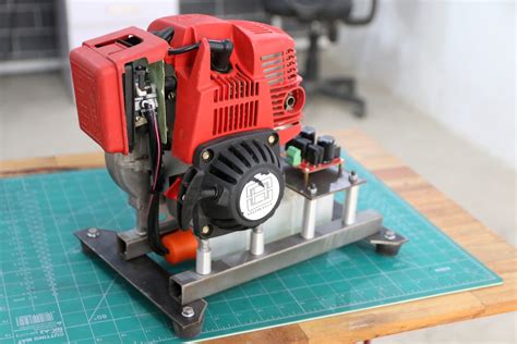 how to make a gas engine