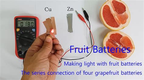 how to make a grapefruit battery