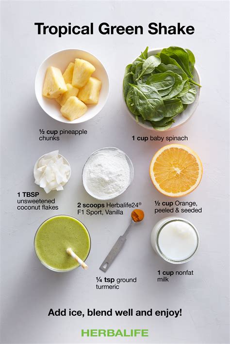 how to make a green shake