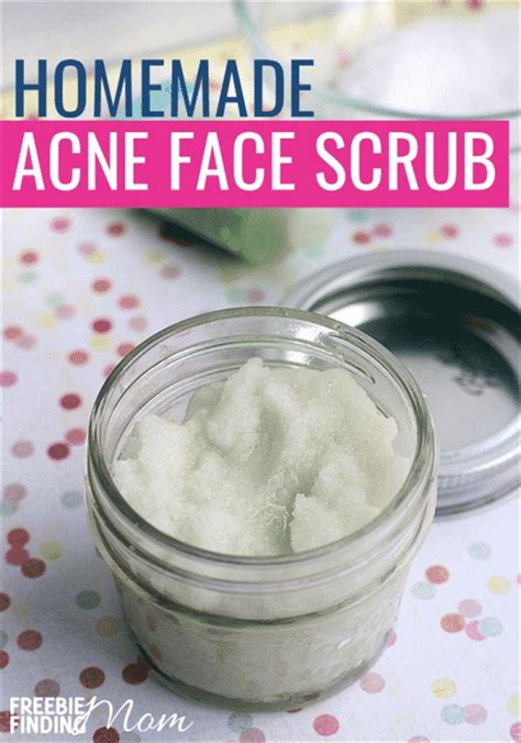 how to make a homemade scrub for face