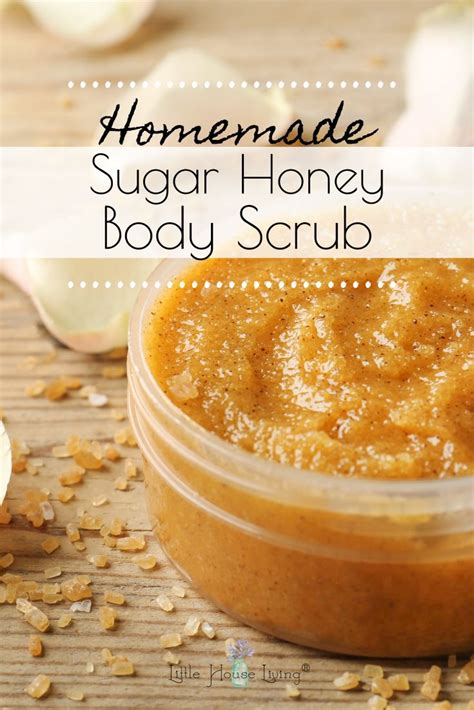 how to make a honey scrub