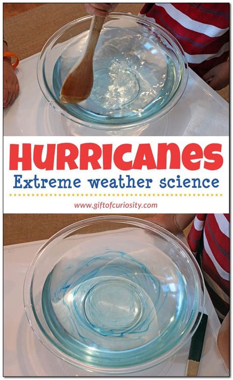How To Make A Hurricane Science Fair Project Hurricane Science Experiment - Hurricane Science Experiment