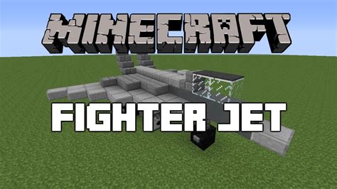 how to make a jet in minecraft