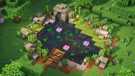 how to make a lake in minecraft