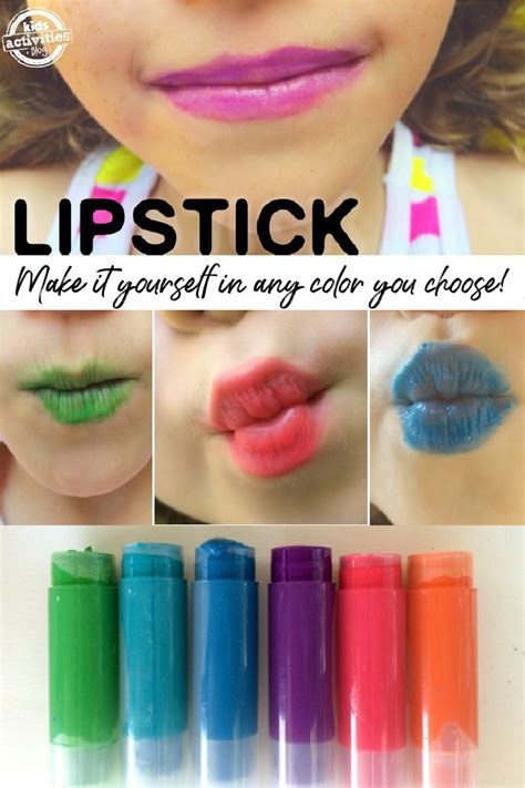 how to make a lipstick for kids