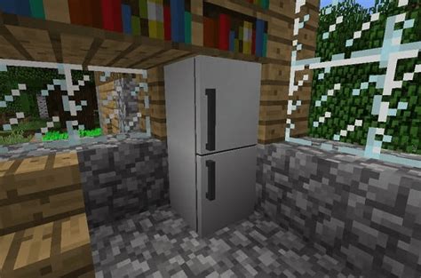 how to make a minecraft refrigerator