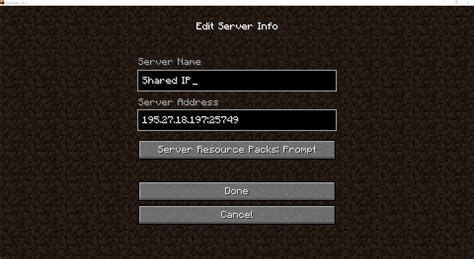 how to make a minecraft server ip