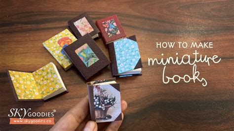 How To Make A Mini Book The Inspired Making A Mini Book - Making A Mini Book