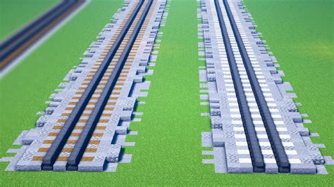 how to make a railroad in minecraft