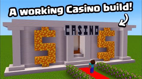 how to make a simple casino in minecraft