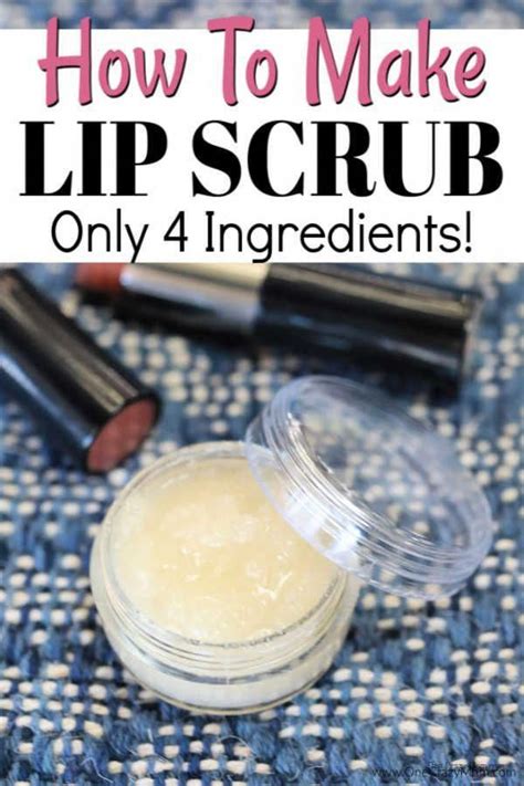 how to make a simple lip scrub spray