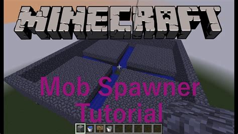 how to make a spawner in minecraft