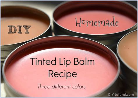 how to make a tinted lip balm kit