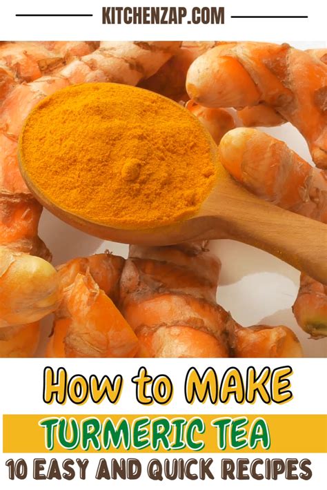 how to make a turmeric tea