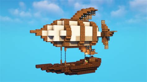 how to make airship in minecraft