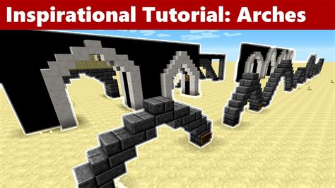 how to make an arch in minecraft