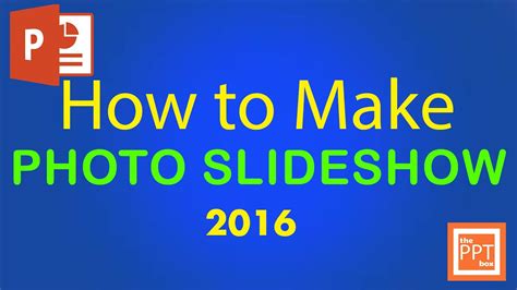 how to make an easy slideshow