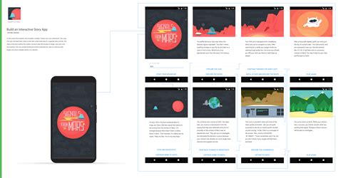 how to make an interactive story app