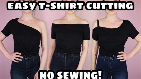 How To Make An Off The Shoulder Shirt From Scratch