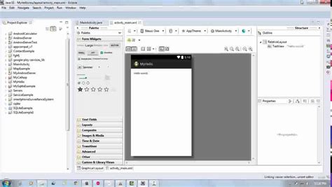 how to make android games using eclipse
