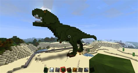 how to make at rex in minecraft
