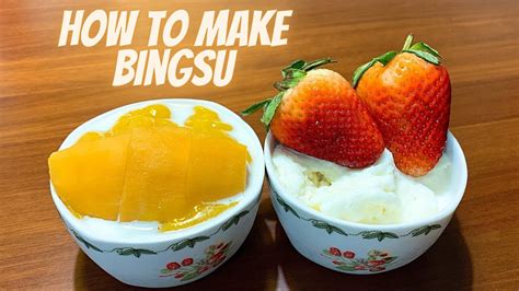 how to make bingsu without machine