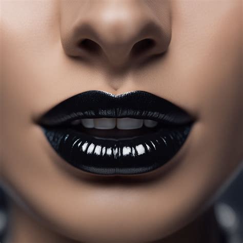 how to make black lipstick look good overnight