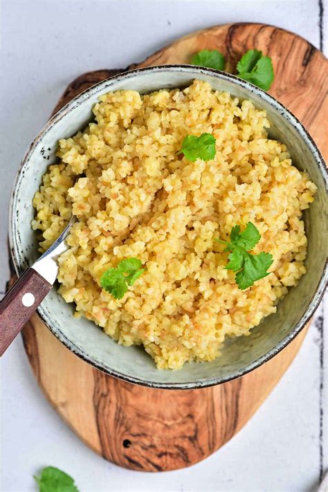 how tablet make bulgur rice