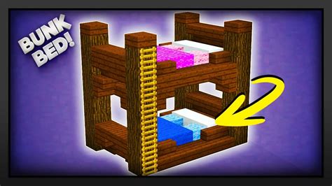 how to make bunk beds in minecraft