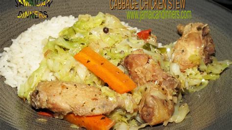 how to make cabbage stew with chicken