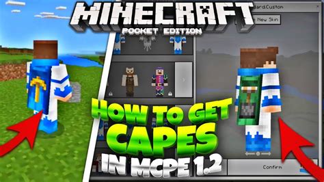 how to make capes in minecraft pe