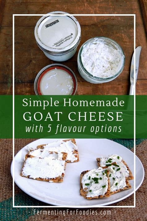 how to make chevre