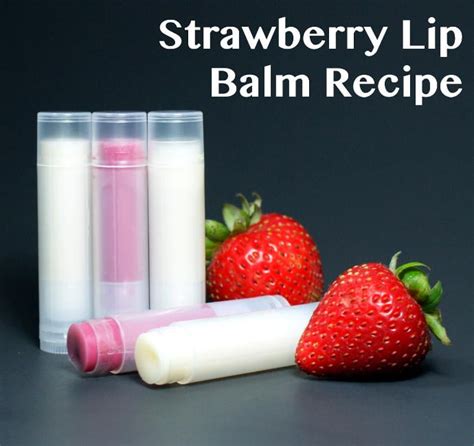 how to make creamy lip balm recipe