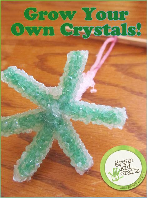 How To Make Crystals Grow Your Own Crystals Science Experiments Growing Crystals - Science Experiments Growing Crystals