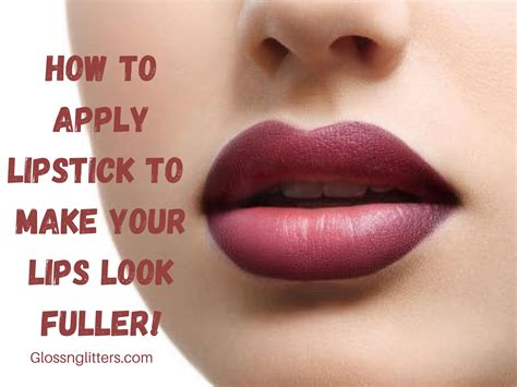 how to make dark lips fuller as a