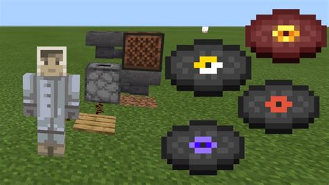how to make disc player in minecraft